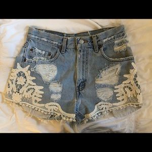 LF Levis vintage one of a kind shorts